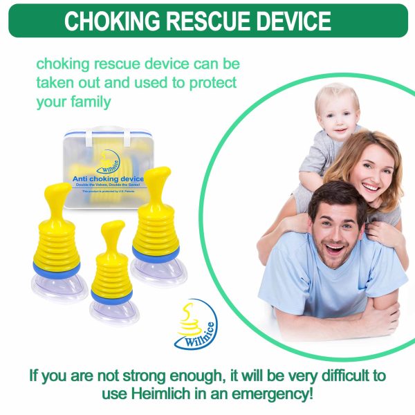 choking rescue device for family